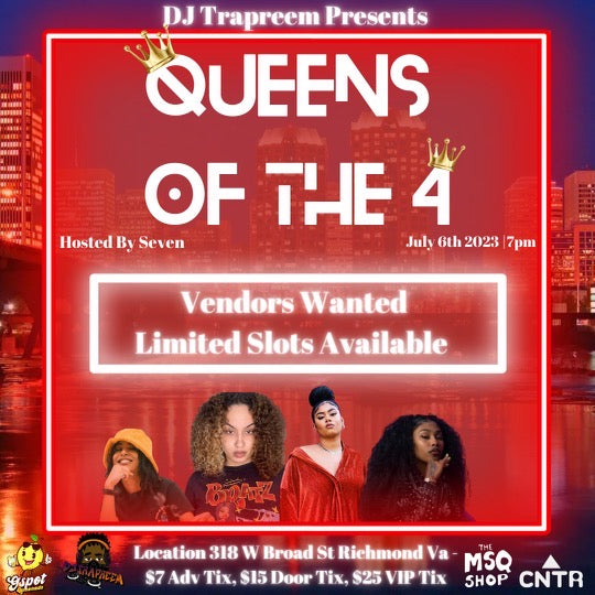 Queens Of The 4 Vendor Fee